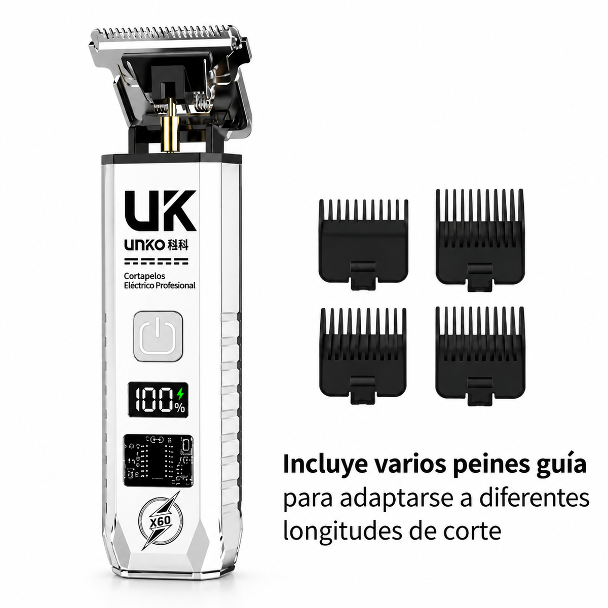 Máquina de corte profesional inalámbrica X60
